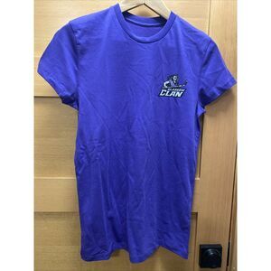 Glasgow Clan Shirt‎ Women's Purple Hockey No size Tag Estimated S Or M